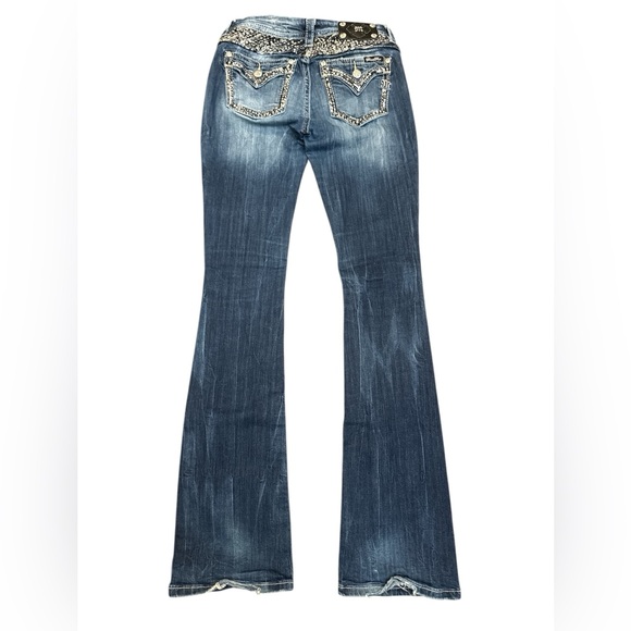 Miss Me Mid-Rise Boot Cut Jeans, 26x35 - Picture 3 of 10